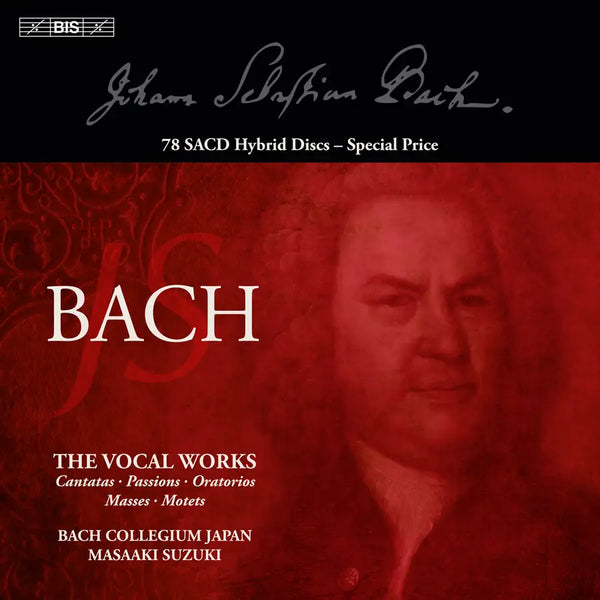BACH Cantatas Masaaki Suzuki BOXセット Bach: Complete Vocal Works - Suzuki – Buywell Music